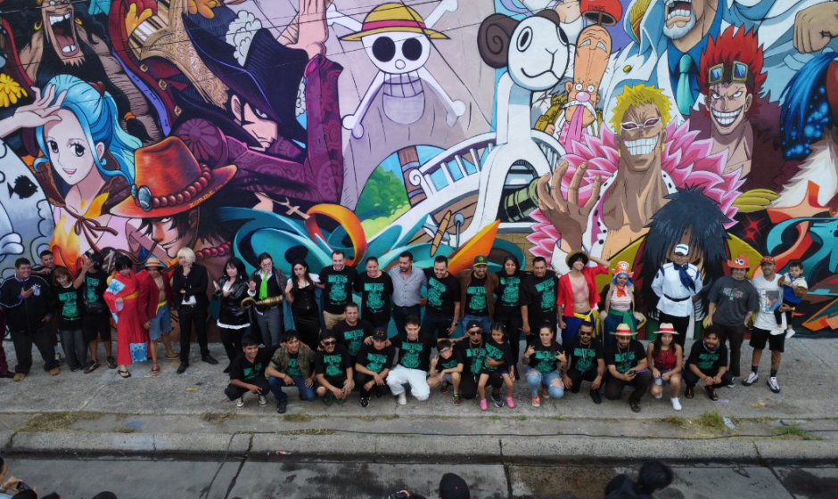 Mural One Piece León