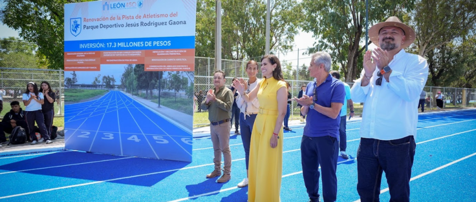 Pista de atletismo León