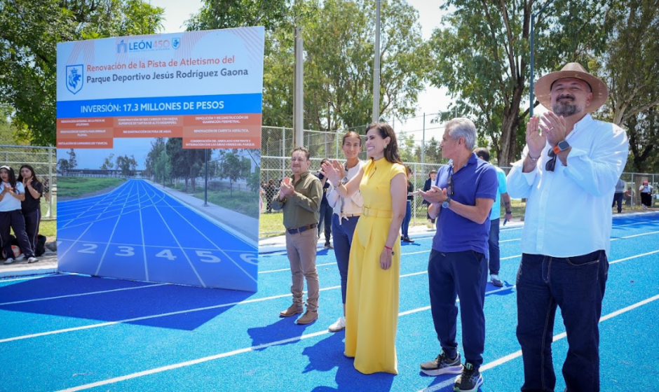Pista de atletismo León