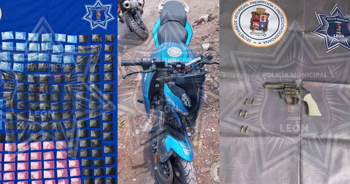 Policía de León asegura más de 34 mil dosis y detiene a 399 personas en una semana