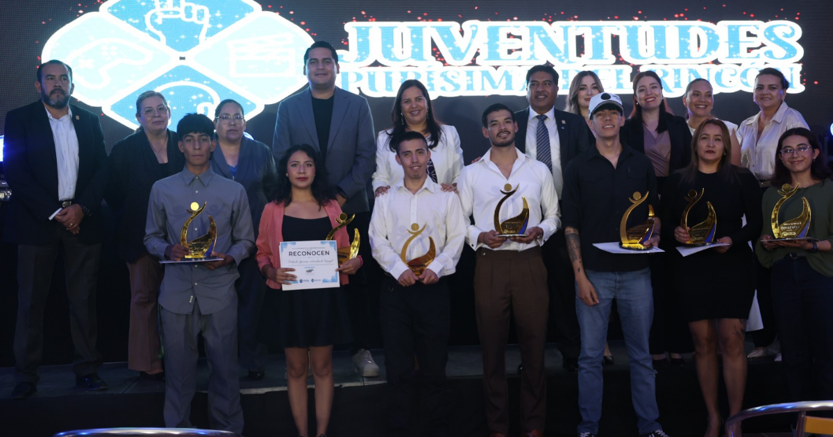 Premio de las Juventudes 2026 reconoce a jóvenes que construyen el futuro de Purísima del Rincón