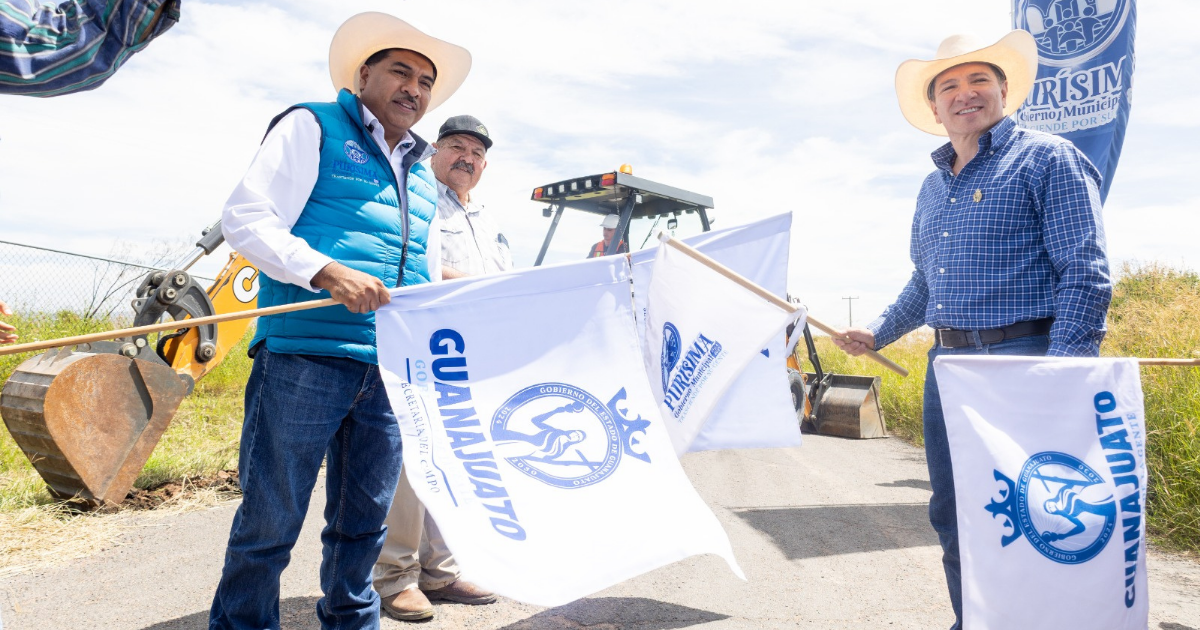 Rehabilitación del camino La Trinidad–Carrizo de Rubios avanza con inversión de 8.5 millones de pesos