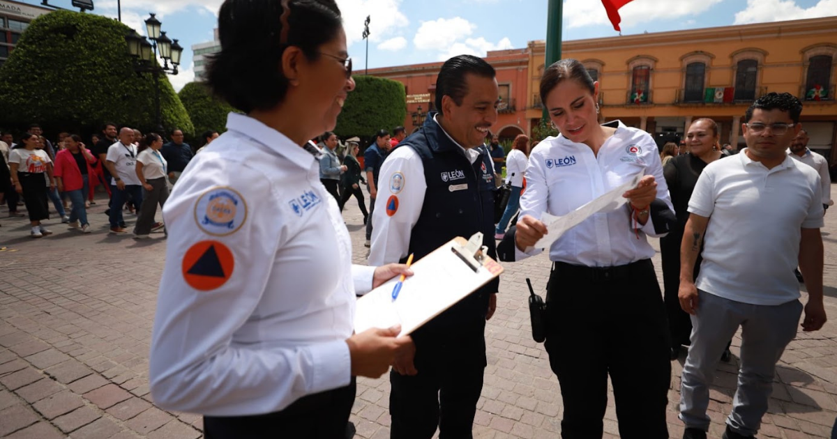 Simulacro Nacional en León llegará también a los hogares este 19 de septiembre