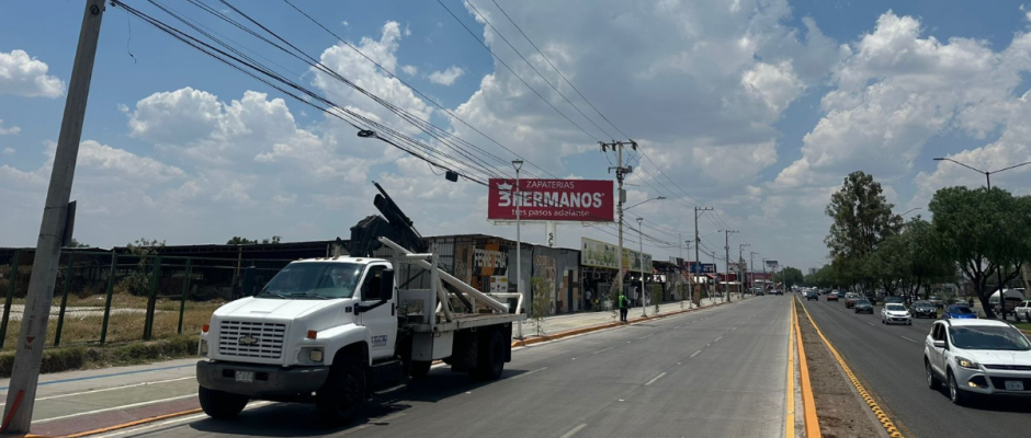obra bulevar Aeropuerto