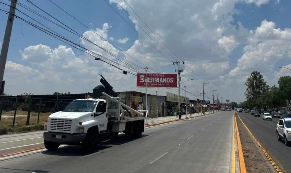 obra bulevar Aeropuerto
