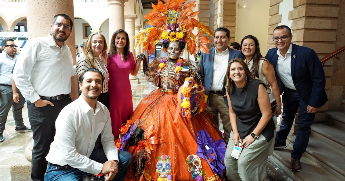 Festival de la Muerte en León llevará catrinas monumentales y tradición a toda la ciudad