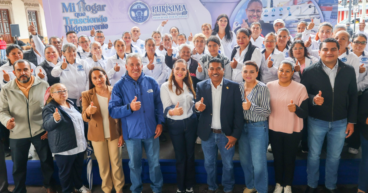 Mi Hogar que Trasciende beneficia a 544 familias de Purísima del Rincón
