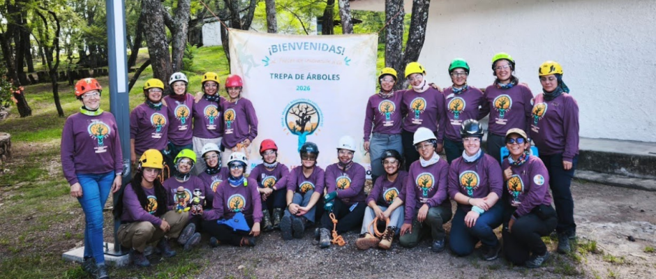 Mujeres arboristas en León