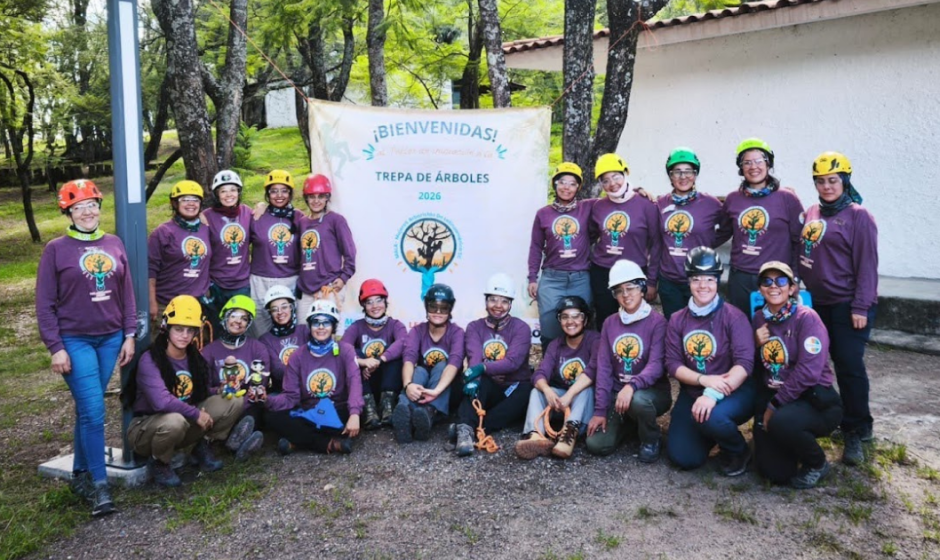 Mujeres arboristas en León
