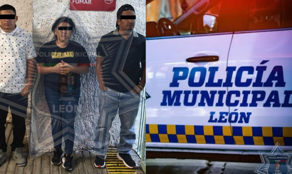 Presuntos farderos en León
