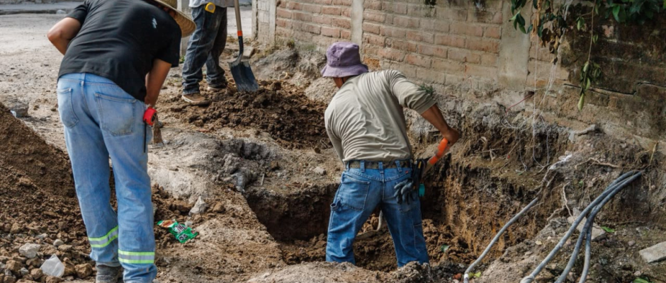 pavimentación en Maritas